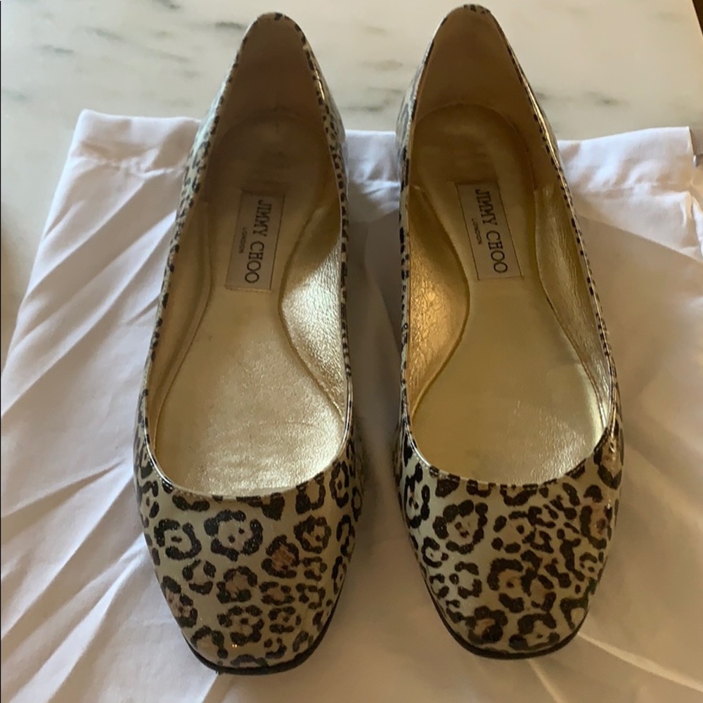 Jimmy Choo LEOPARD pattern flats